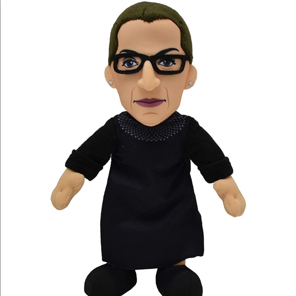 Bleacher Creatures Ruth Bader Ginsburg 10" Plush The RBG Icon Display Play NEW